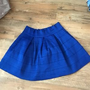 Blue skirt